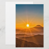 Sunrise Briefpapier (Voorkant / Achterkant)