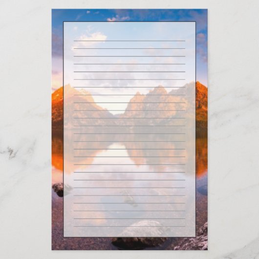 Sunrise Briefpapier (Voorkant)