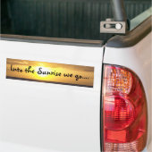 Sunrise... Bumpersticker (Op Truck)