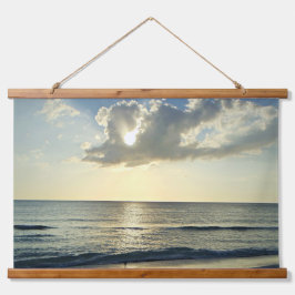 Sunrise Calm Across the Coast Hangend Wandkleed