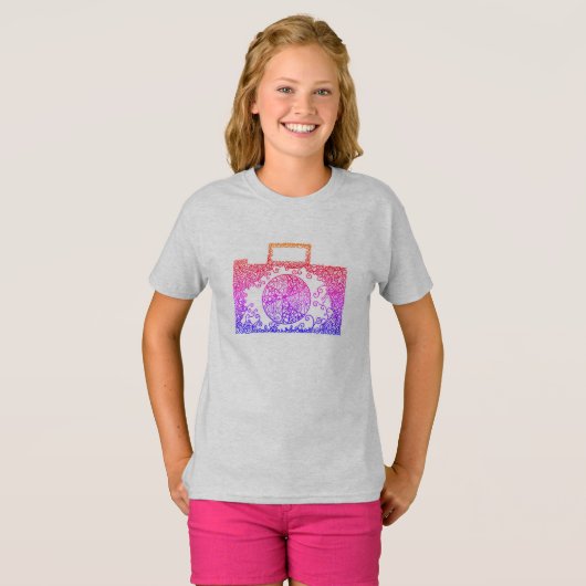 Sunrise Camera T-Shirt (Voorkant volledig)