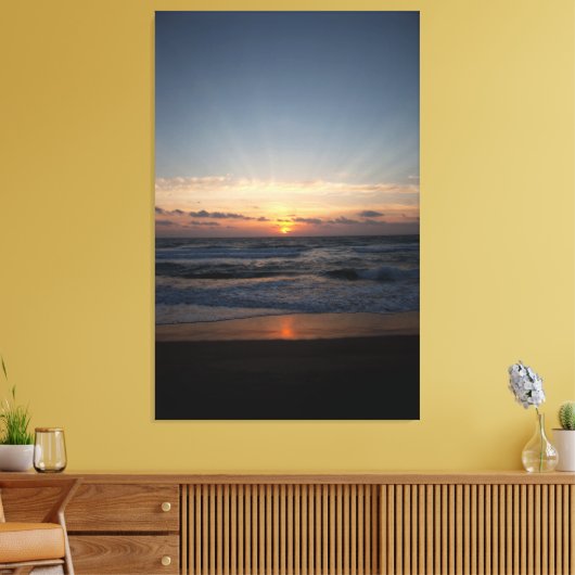 Sunrise Canvas Afdruk (Insitu (Woonkamer))