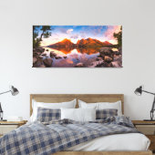 Sunrise Canvas Afdruk (Insitu (Slaapkamer))