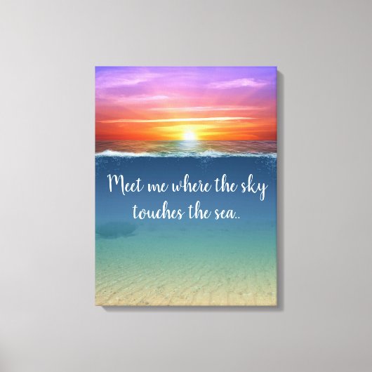 Sunrise Canvas Afdruk (Voorkant)