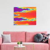 Sunrise Canvas print (Insitu (Woonkamer))
