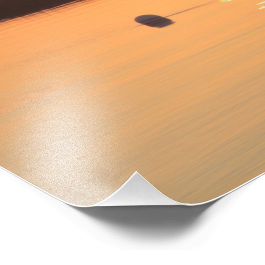 Sunrise Catboot Foto Afdruk (Hoek)