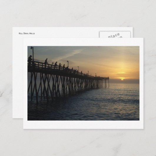 Sunrise Catch Briefkaart (Voorkant / Achterkant)