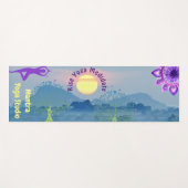 Sunrise Chakra Yoga Pose Yogamat (Voorkant (horizontaal))