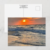Sunrise & Choppy Waves Briefkaart (Voorkant / Achterkant)