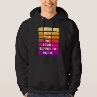 Sunrise Christelijk Happy Proud Pride Parent LGBTQ Hoodie