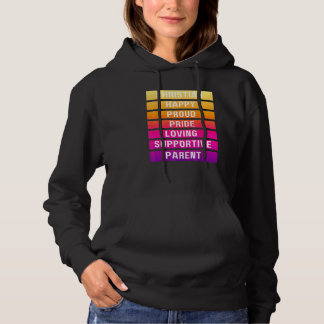 Sunrise Christelijk Happy Proud Pride Parent LGBTQ Hoodie