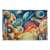 Sunrise City  Kussensloop (Achterkant-Rechts)