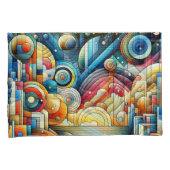 Sunrise City  Kussensloop (Voorkant-Rechts)