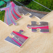 Sunrise Cityscape Building Atlanta Georgia Reivel Legpuzzel (Zijkant)