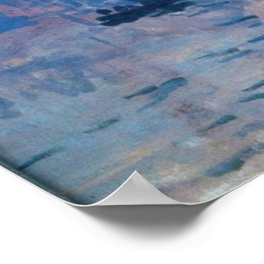 Sunrise - Claude Monet Poster (Hoek)