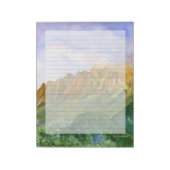 Sunrise Cliffs Kauai Hawaii Notitieblok (Linkerzijde)