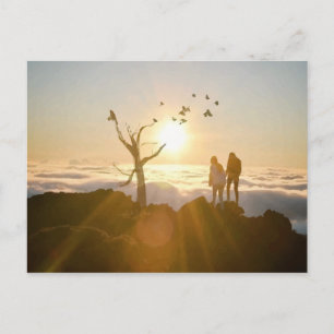 Sunrise Clouds Briefkaart