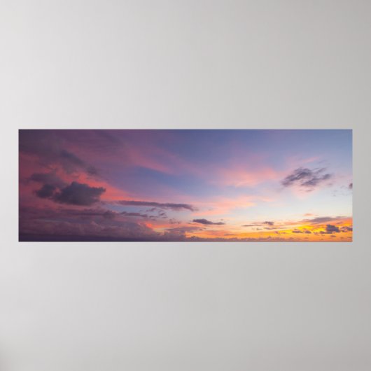 Sunrise Clouds, Florida Poster (Voorkant)