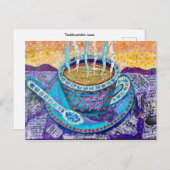 Sunrise Coffee Briefkaart (Voorkant / Achterkant)