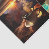 Sunrise Coffee, Zuidwestelijke vibes, Grand Canyon Tissuepapier (Detail)