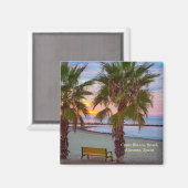 Sunrise, Costa Blanca Beach, Spanje Magneet (Voorkant / Achterkant)