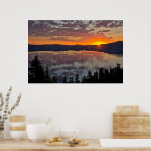 Sunrise, Crater Lake National Park, Oregon, Vereni Poster (Keuken)