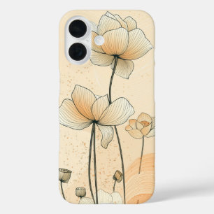 Sunrise Cream Tulip iPhone 16 Hoesje