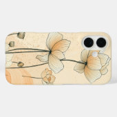 Sunrise Cream Tulip Case-Mate iPhone Case (Achterkant (horizontaal))