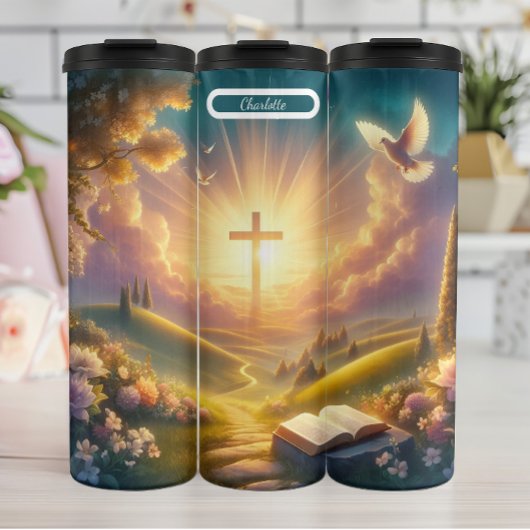 Sunrise Cross, de weg naar verlossing Thermosbeker