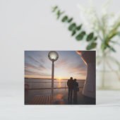 Sunrise Cruising Briefkaart (Staand voorkant)