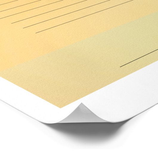 Sunrise Daily Planner Poster (Hoek)