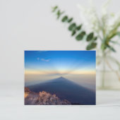 Sunrise de Mount Teide card Briefkaart (Staand voorkant)