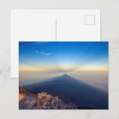 Sunrise de Mount Teide card Briefkaart (Voorkant / Achterkant)
