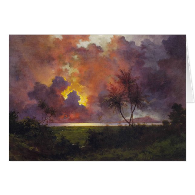 "Sunrise Diamond Head" - Jules Tavernier (Voorkant Horizontaal)