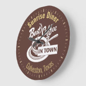 Sunrise Diner Restaurant with Name Grote Klok (Hoek)