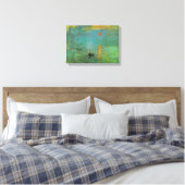 Sunrise door Claude Monet Canvas Afdruk (Insitu (Slaapkamer))