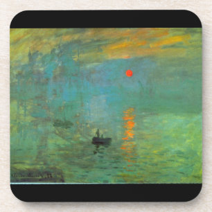 Sunrise door Claude Monet Onderzetter