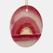 Sunrise door Georgia O'Keefe Keramisch Ornament (Rechts)