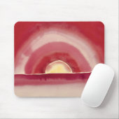 Sunrise door Georgia O'Keefe Muismat (Met muis)