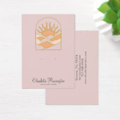 Sunrise Dusty Pink die juwelen verdient Visitekaartje (Bureau)