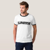 SUNRISE Een nieuw begin T-shirt ontwerp (Voorkant volledig)