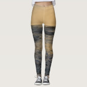 Sunrise en Paddleboarding Leggings (Voorkant)