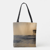 Sunrise en Paddleboarding Tote Bag (Achterkant)