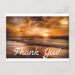 Sunrise en Seascape Briefkaart