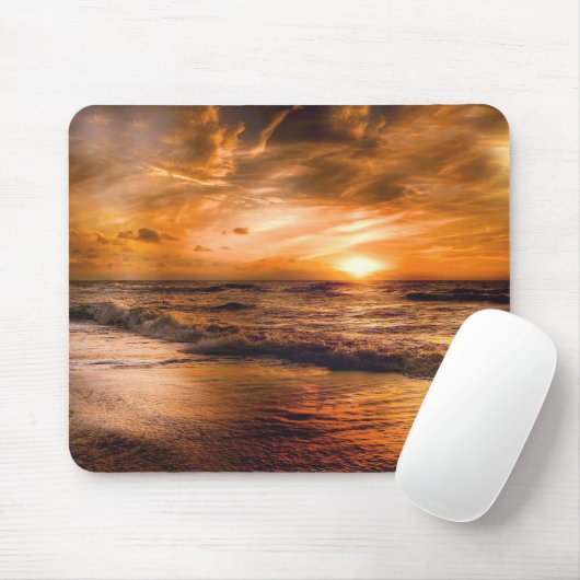 Sunrise en Seascape Muismat (Met muis)