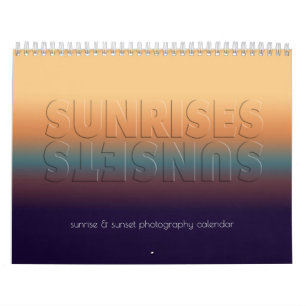Sunrise en Sunset Landschapsfoto's Ontario Canada Kalender