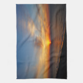 Sunrise en Zee Theedoek (Verticaal)