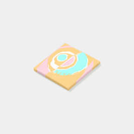 Sunrise Etnische Cirkel - Roze Sinaasappel Spearmi Post-it® Notes