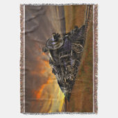 Sunrise Express Deken (Voorkant Verticaal)