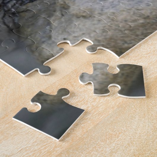 Sunrise Flakstad en Skagsanden Beach Legpuzzel (Zijkant)